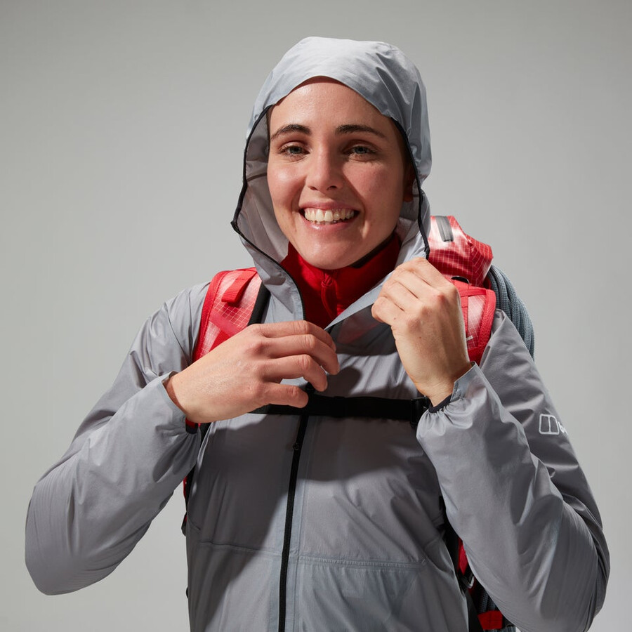 womens mtn guide hyper lt jacket - grey berghaus