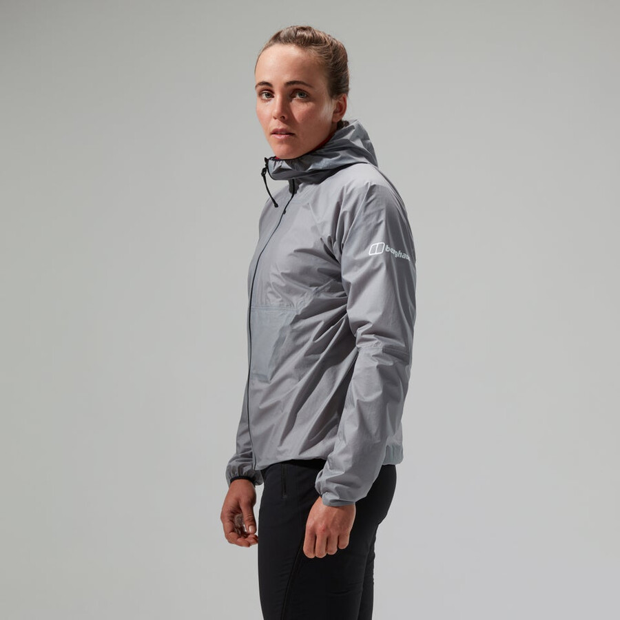 womens mtn guide hyper lt jacket - grey berghaus