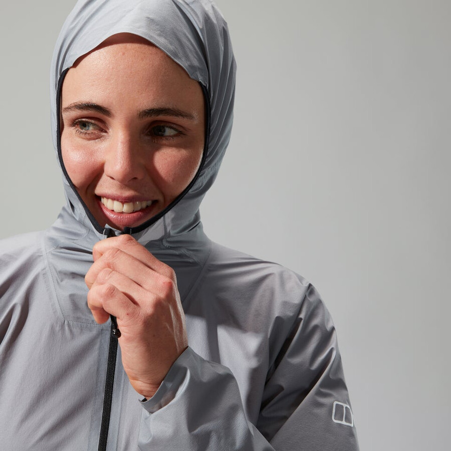 womens mtn guide hyper lt jacket - grey berghaus