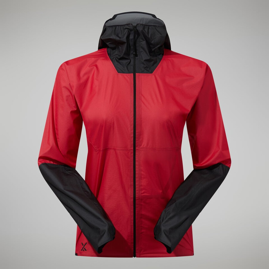 womens mtn guide hyper lt jacket - redblack berghaus