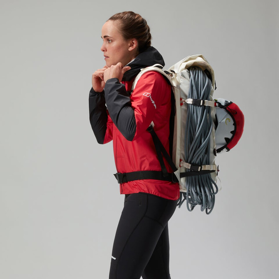 womens mtn guide hyper lt jacket - redblack berghaus