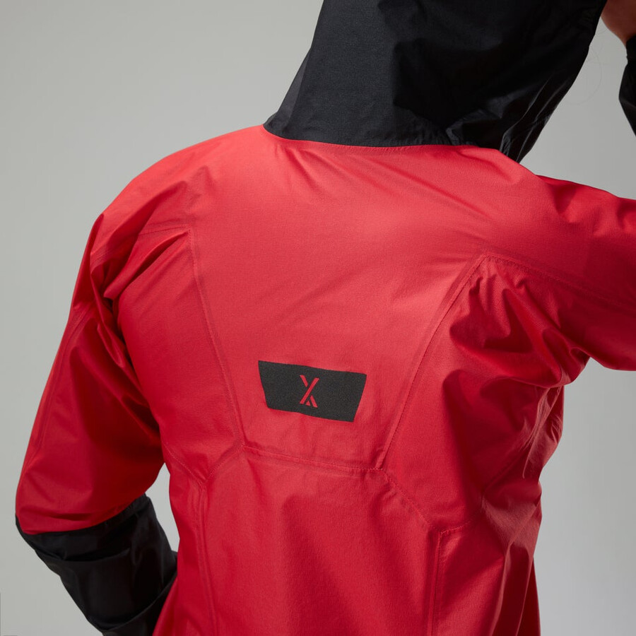 womens mtn guide hyper lt jacket - redblack berghaus