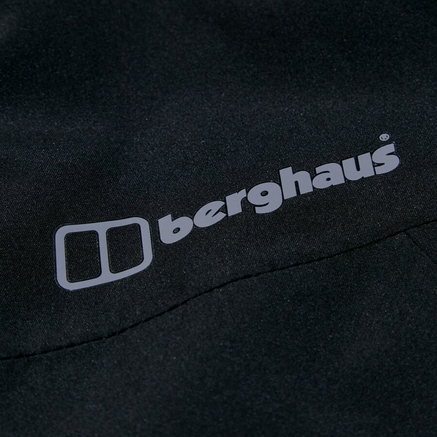 womens deluge pro 3.0 waterproof jacket - black berghaus