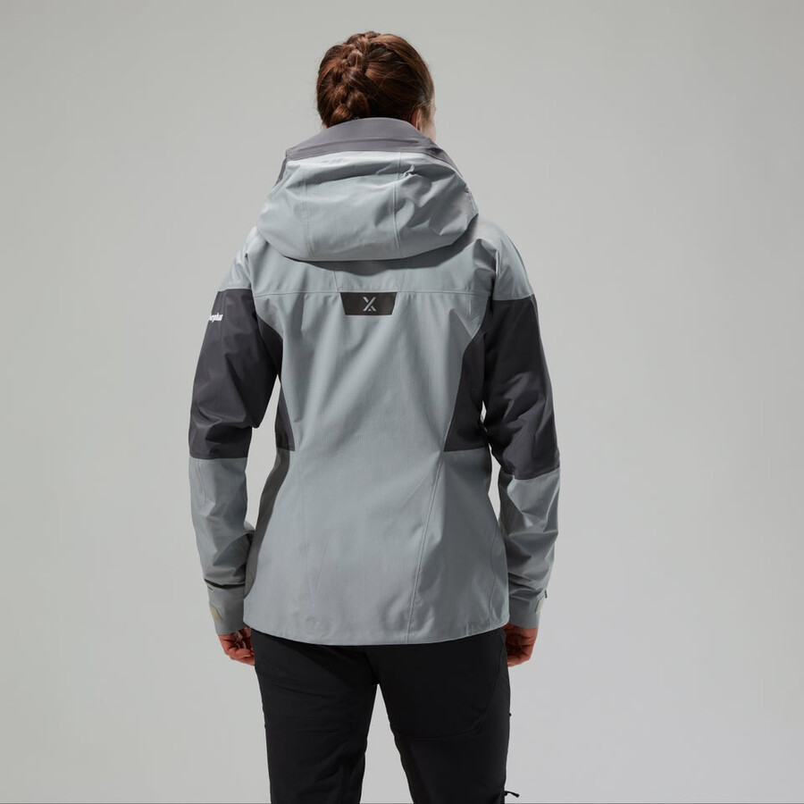 womens mtn guide alpine pro gore-tex jacket - grey berghaus