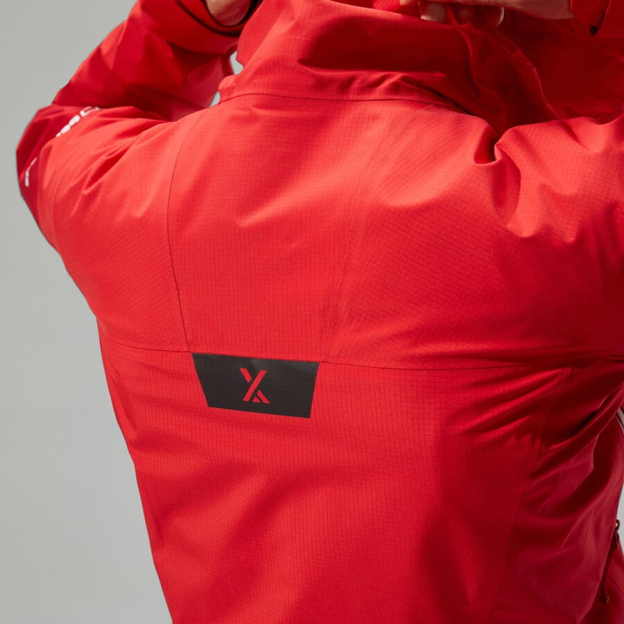 womens mtn guide alpine pro gore-tex jacket - red berghaus