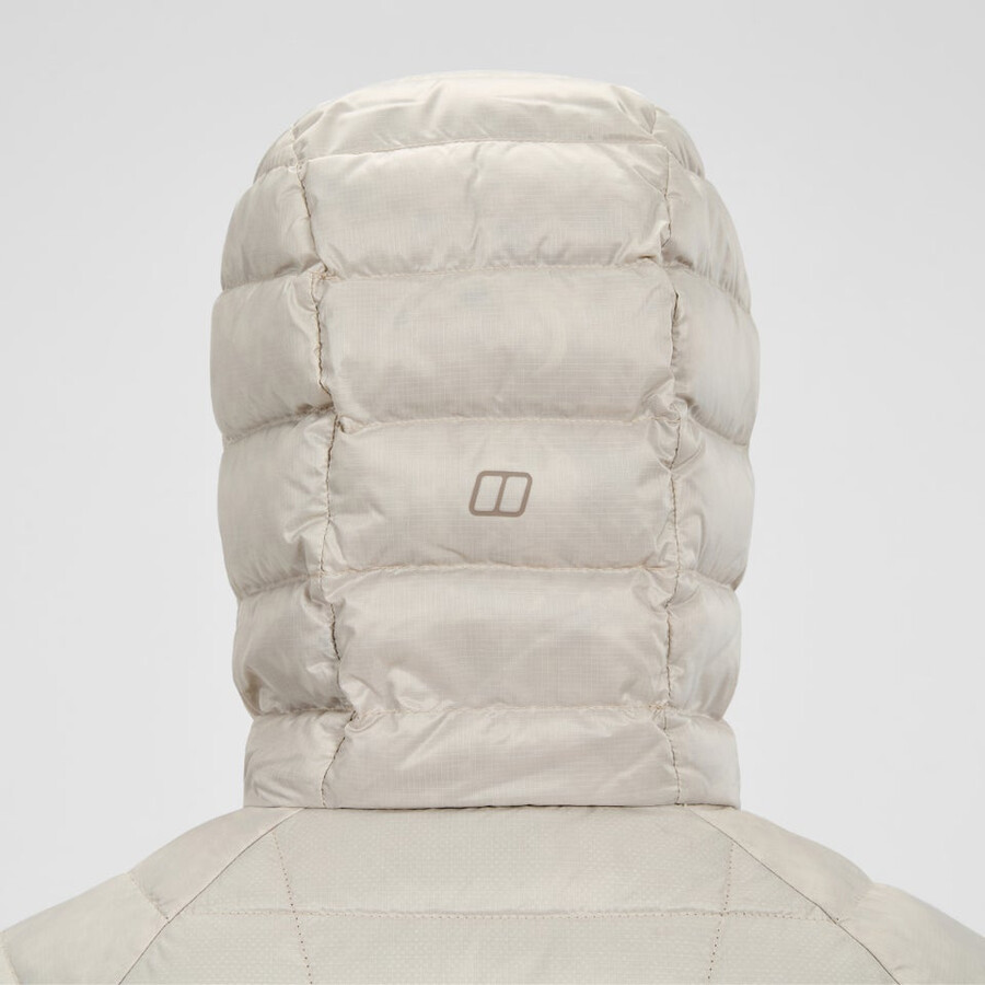 womens tephra 2.0 hooded insulated jacket - grey berghaus