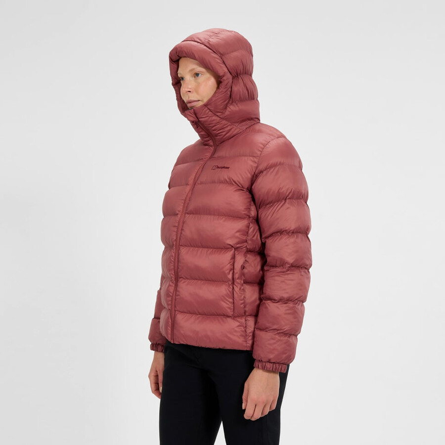 womens ewden jacket - red berghaus