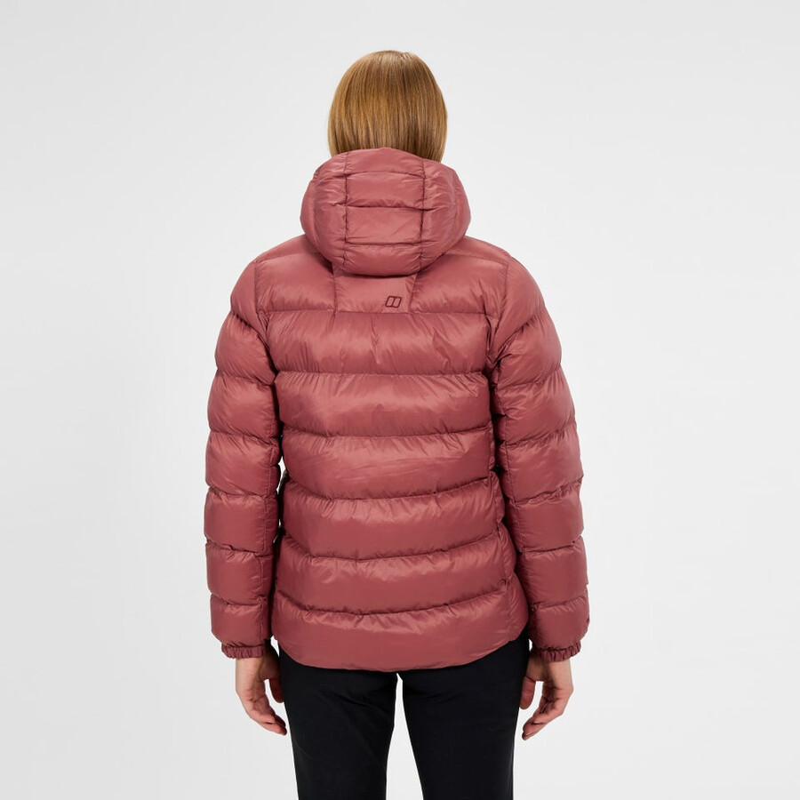 womens ewden jacket - red berghaus