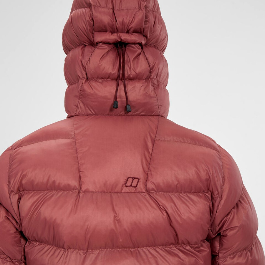 womens ewden jacket - red berghaus