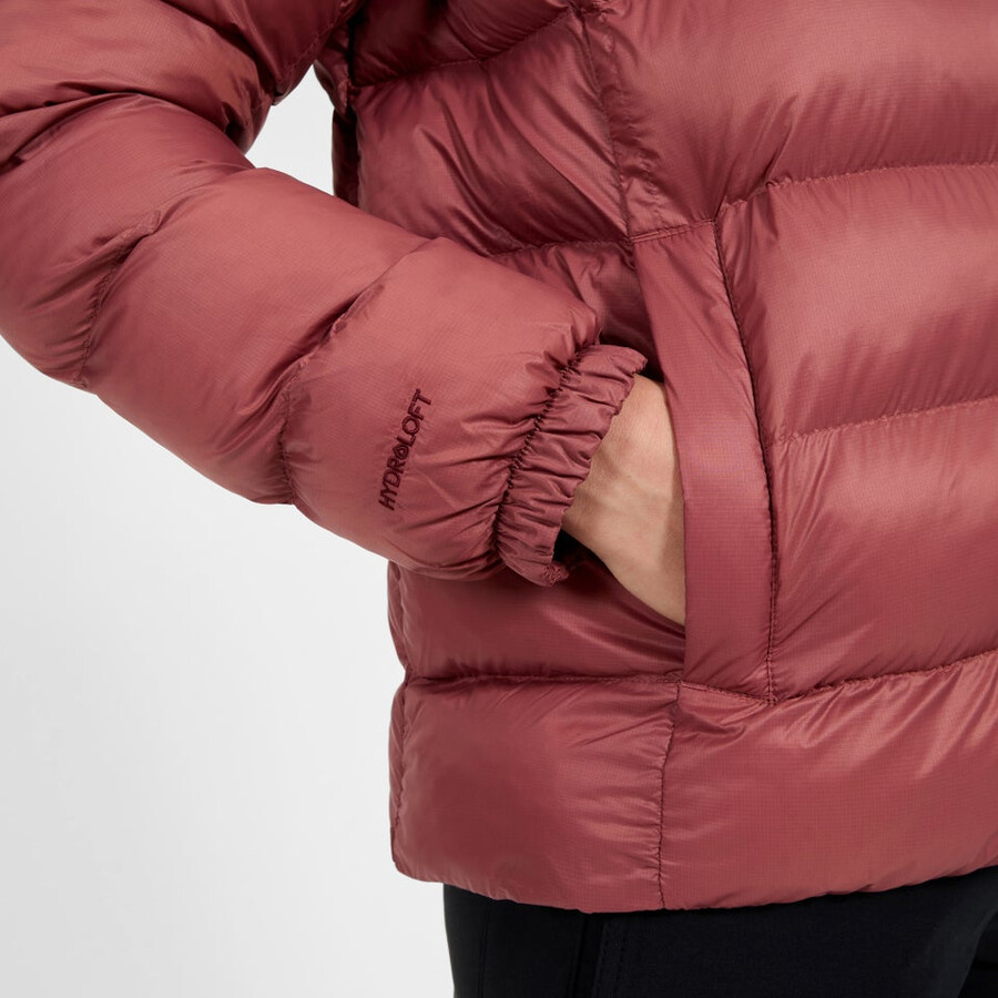 womens ewden jacket - red berghaus