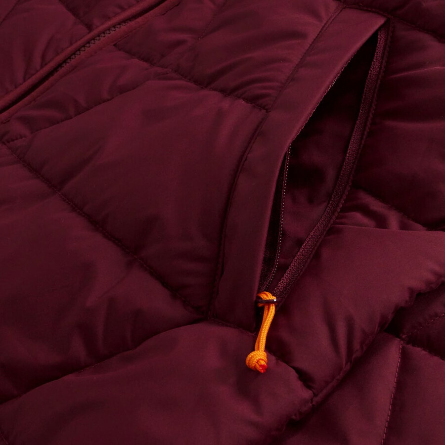 womens netherdene quilted jacket - red berghaus