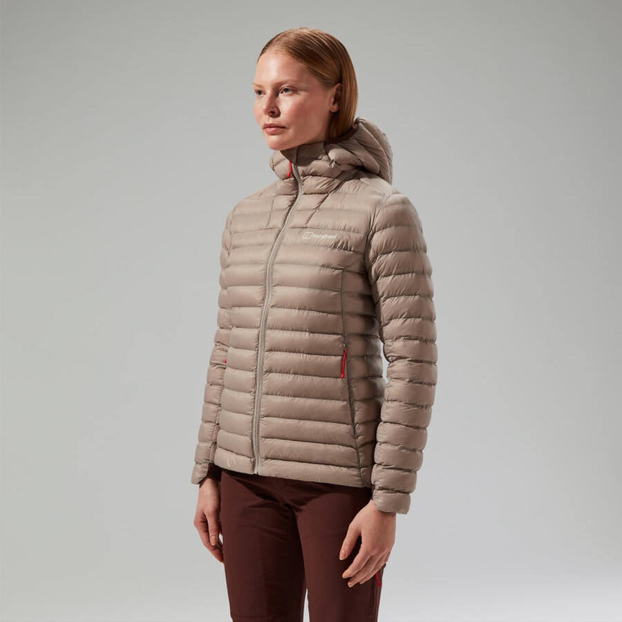womens trail-nomad synthetic insulated jacket - brown berghaus