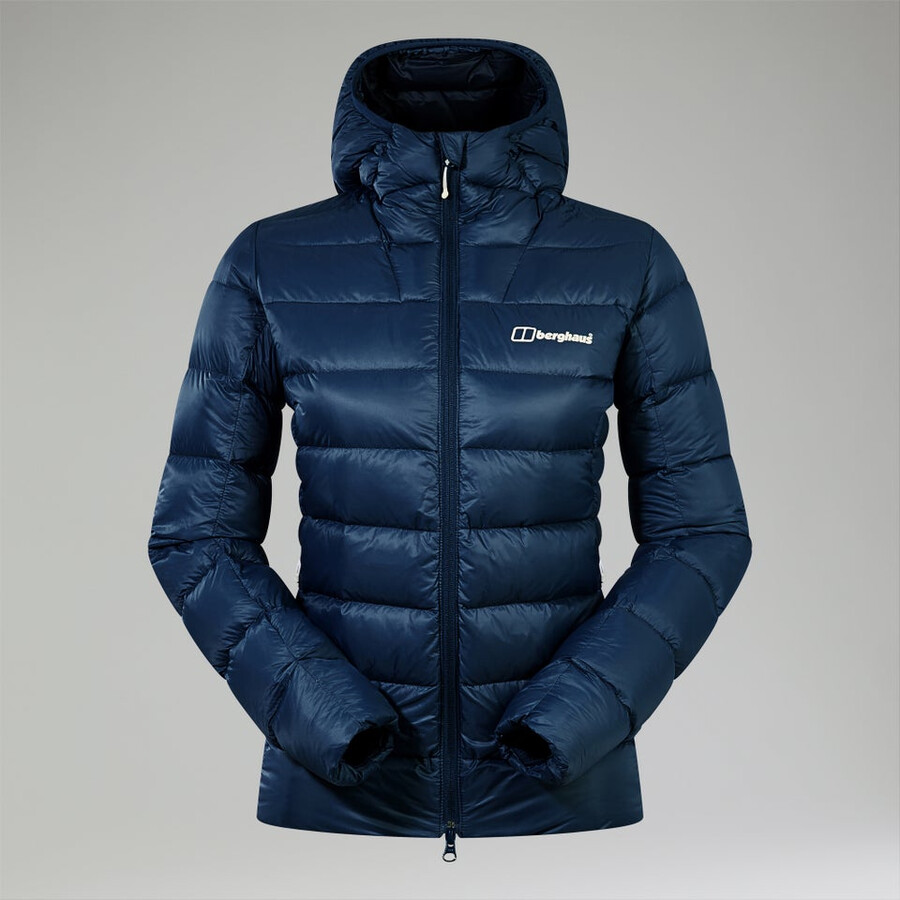 womens summit-nomad down insulated jacket - blue berghaus