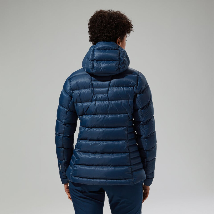 womens summit-nomad down insulated jacket - blue berghaus