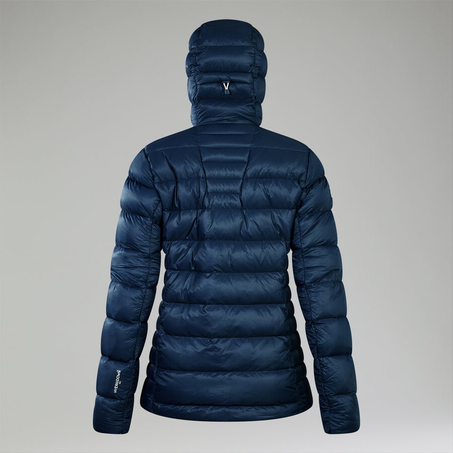 womens summit-nomad down insulated jacket - blue berghaus