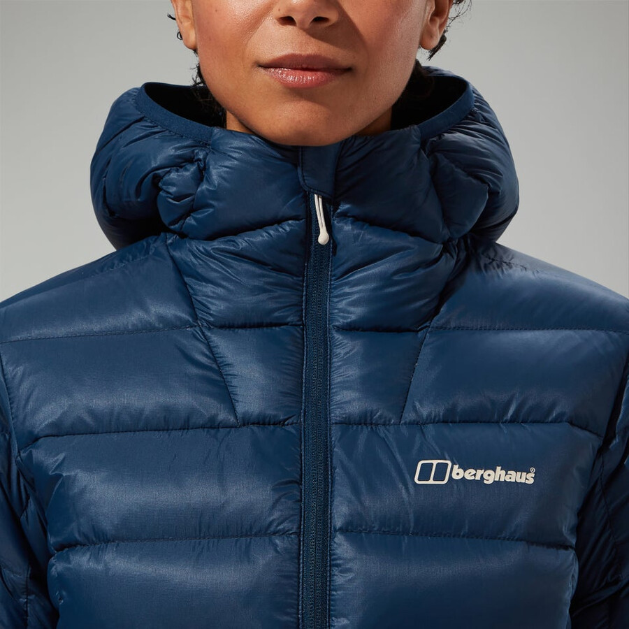 womens summit-nomad down insulated jacket - blue berghaus
