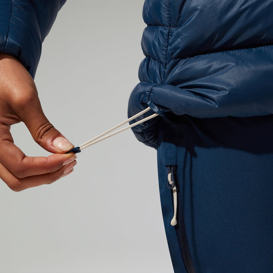 womens summit-nomad down insulated jacket - blue berghaus