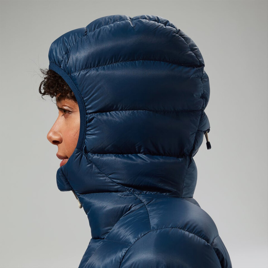 womens summit-nomad down insulated jacket - blue berghaus
