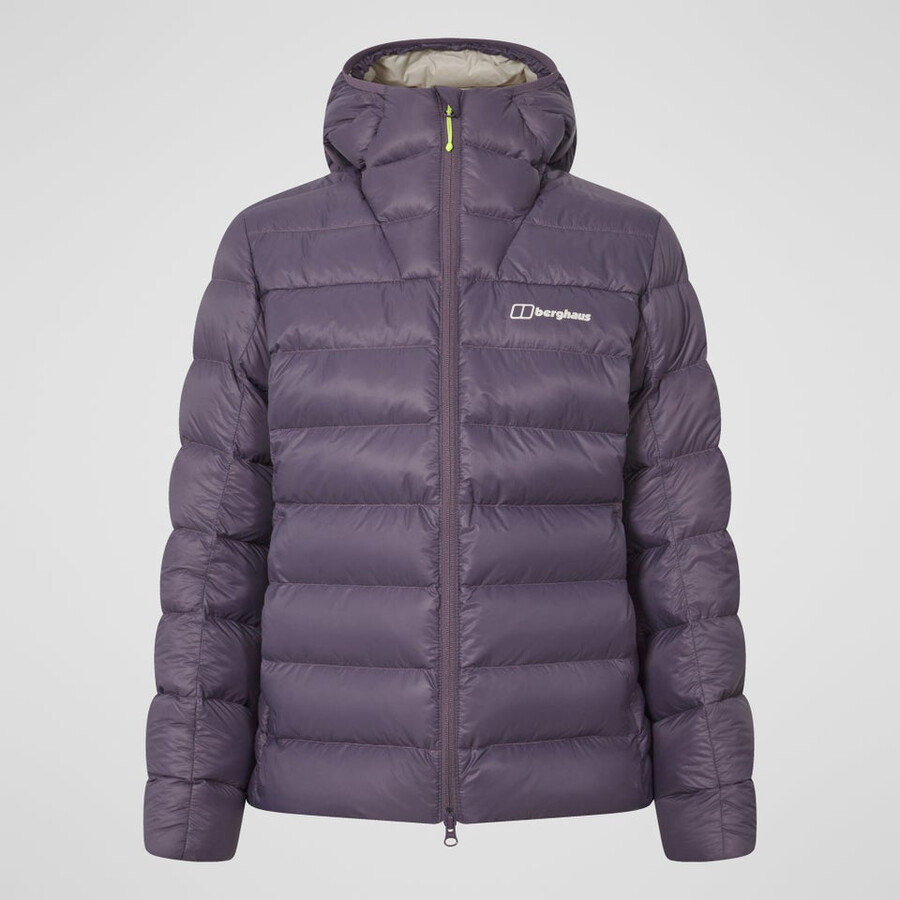 womens summit-nomad down jacket - purple berghaus
