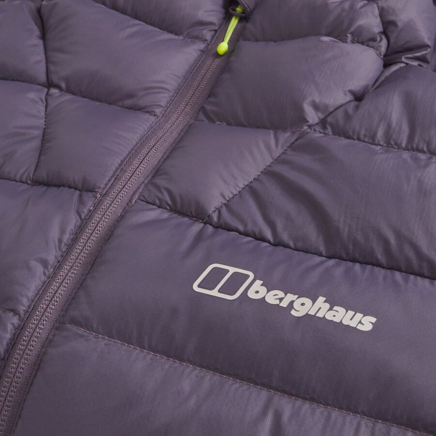 womens summit-nomad down jacket - purple berghaus