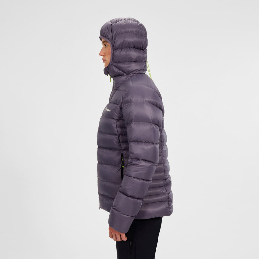 womens summit-nomad down jacket - purple berghaus