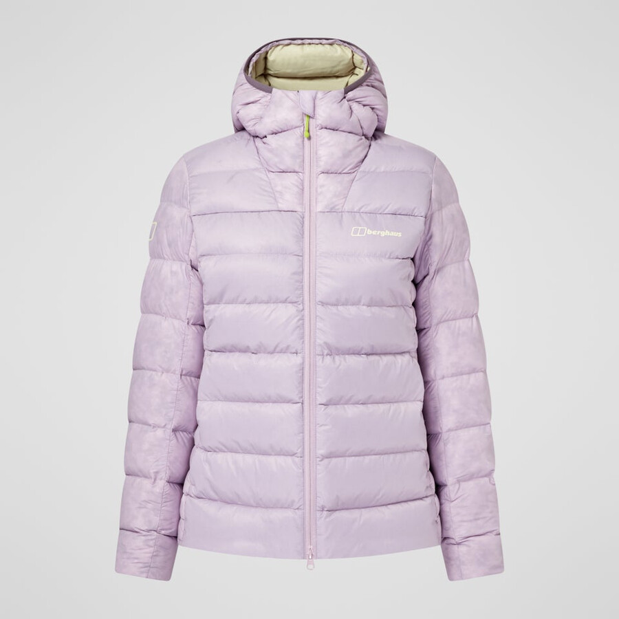 womens summit-nomad down jacket - purple berghaus