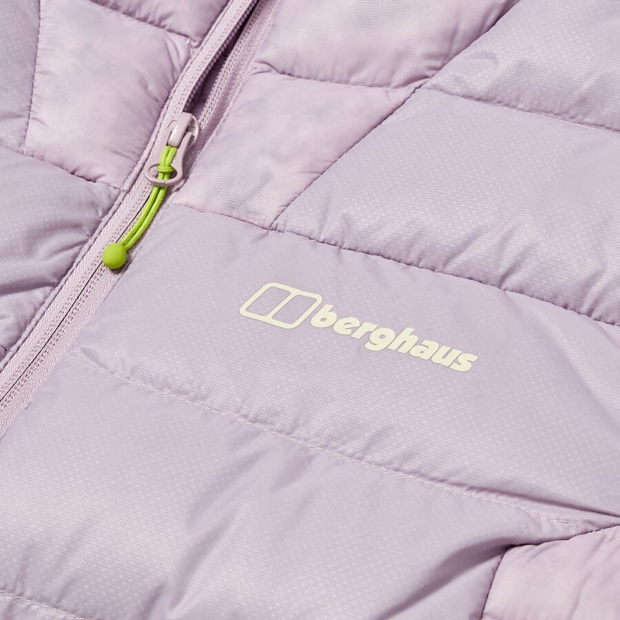 womens summit-nomad down jacket - purple berghaus