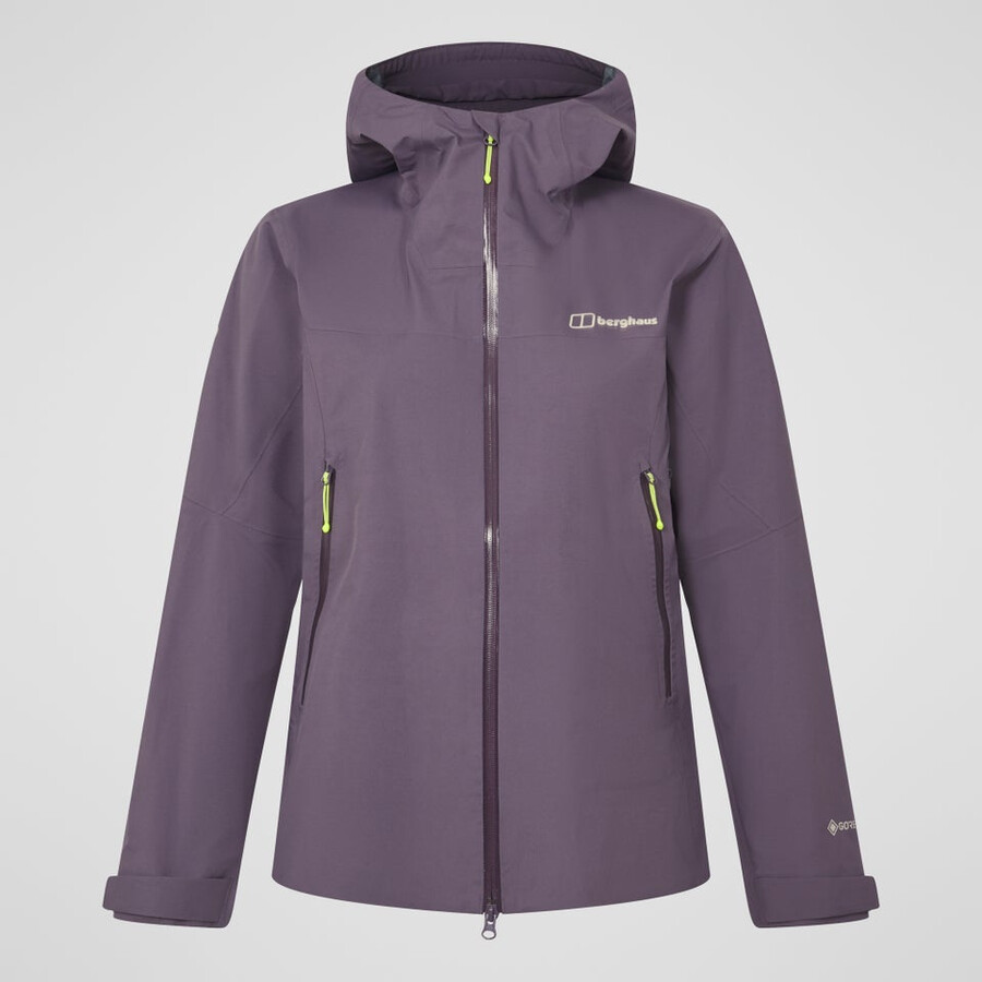 womens summit seeker gore-tex jacket - purple berghaus