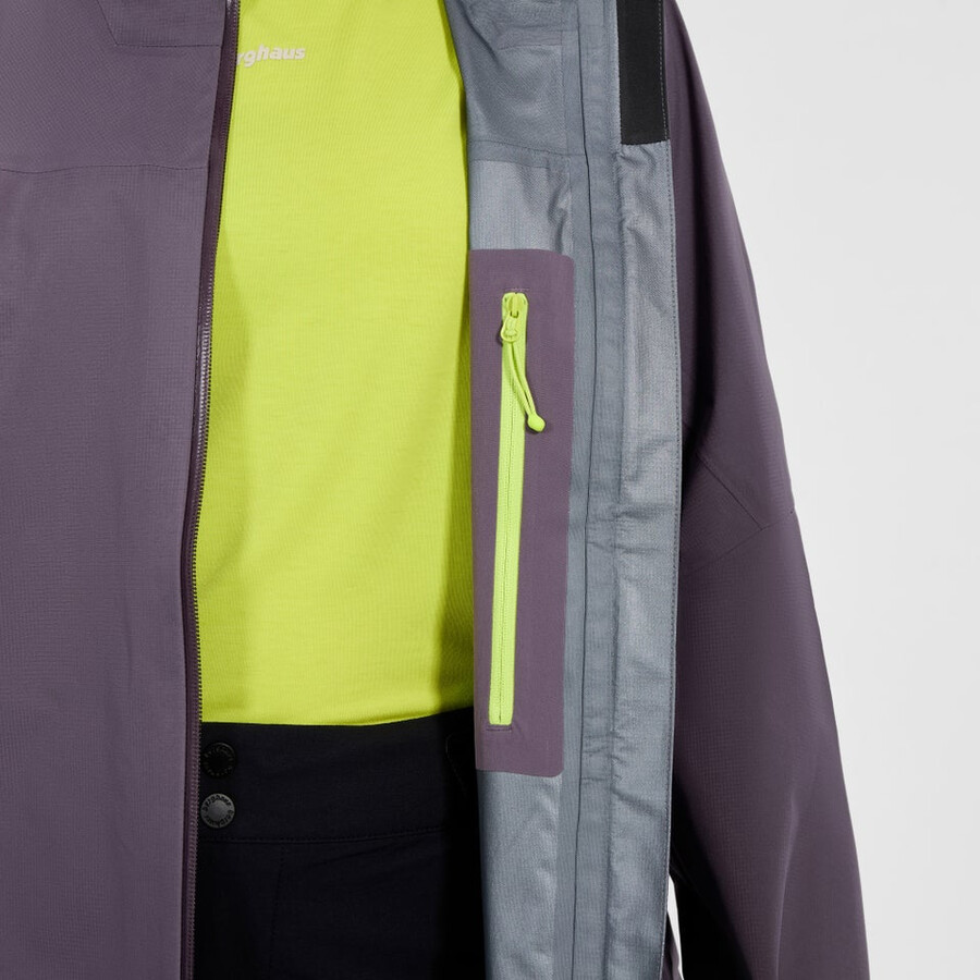 womens summit seeker gore-tex jacket - purple berghaus