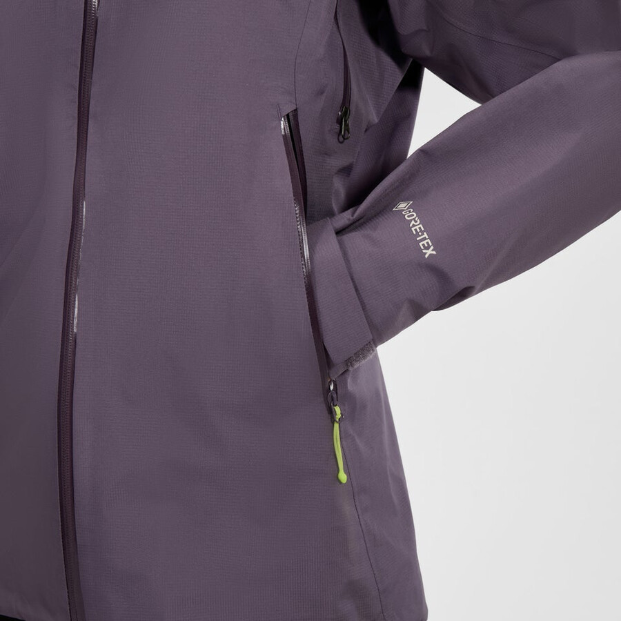 womens summit seeker gore-tex jacket - purple berghaus