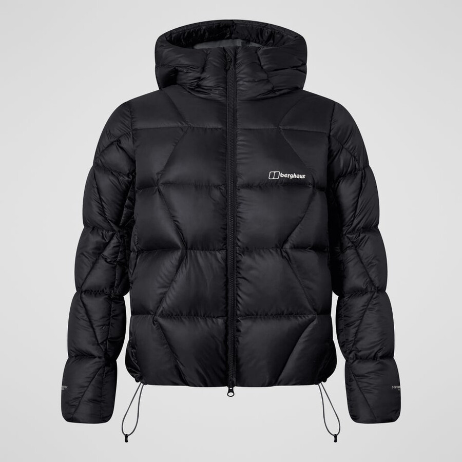 womens explorer down jacket - black berghaus