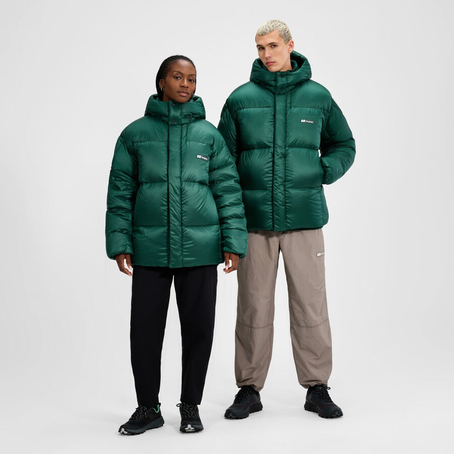 unisex volcanism down jacket - green berghaus