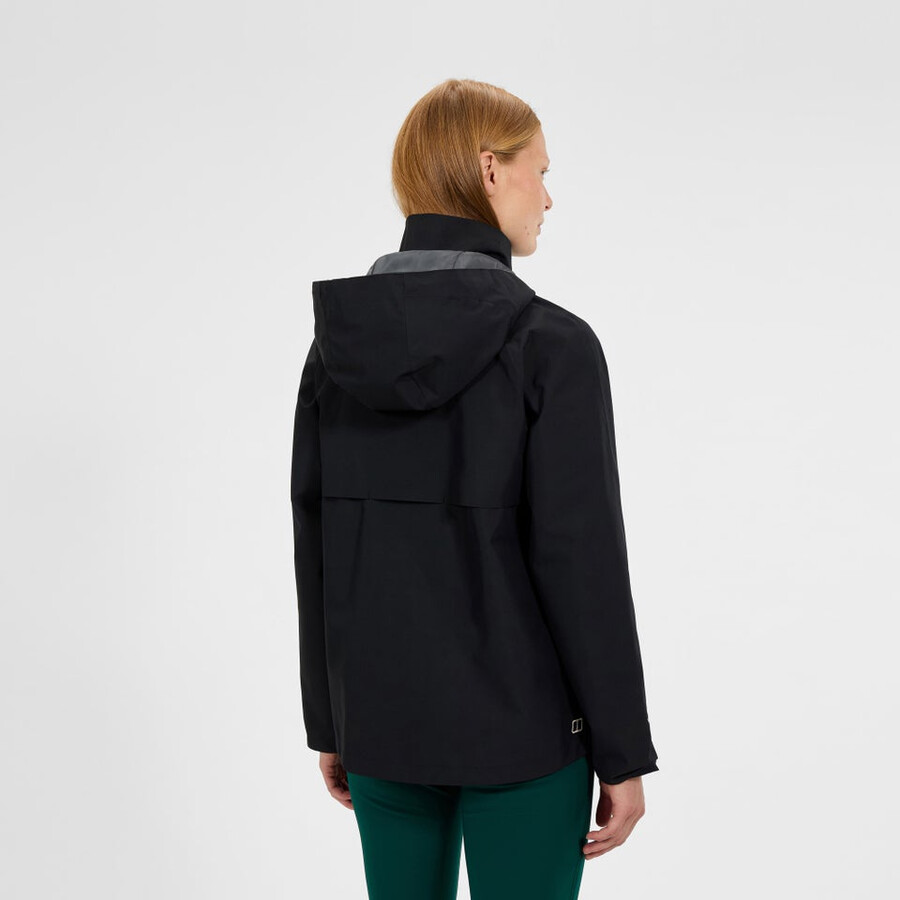womens sibsey parka - black berghaus