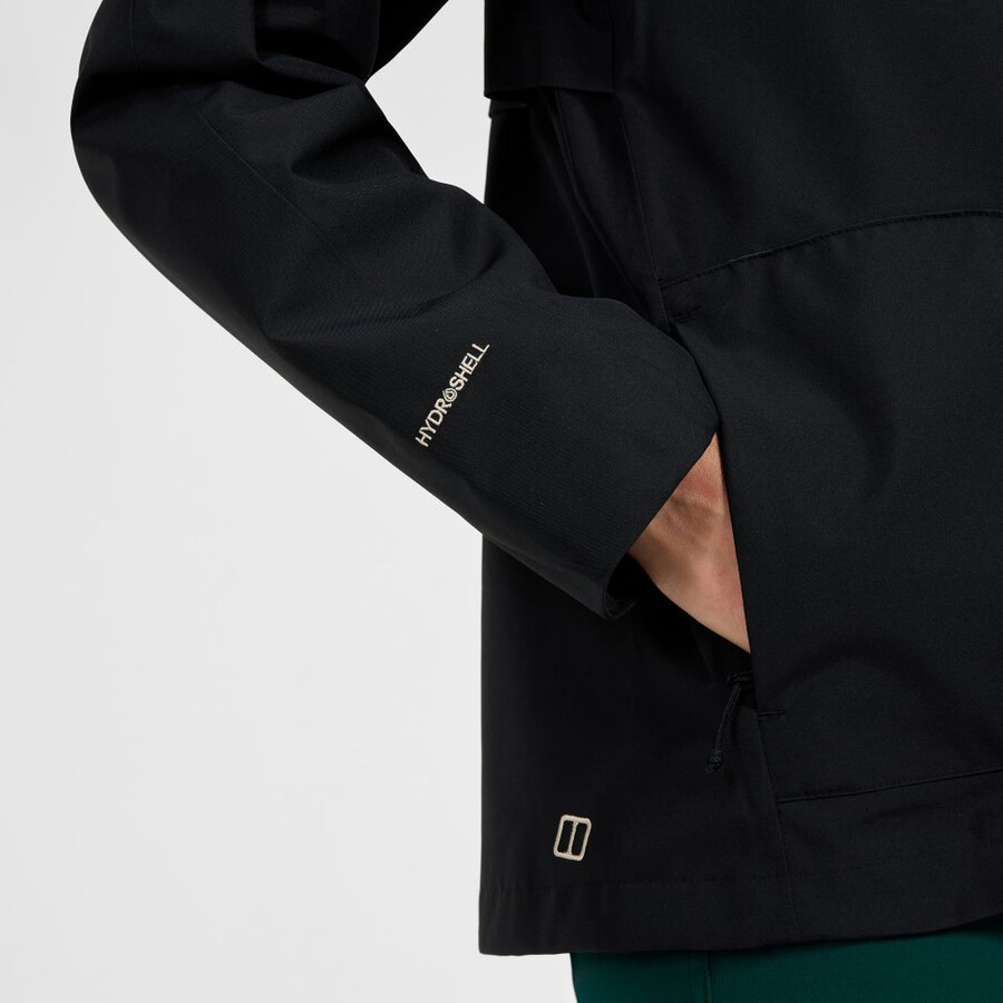 womens sibsey parka - black berghaus
