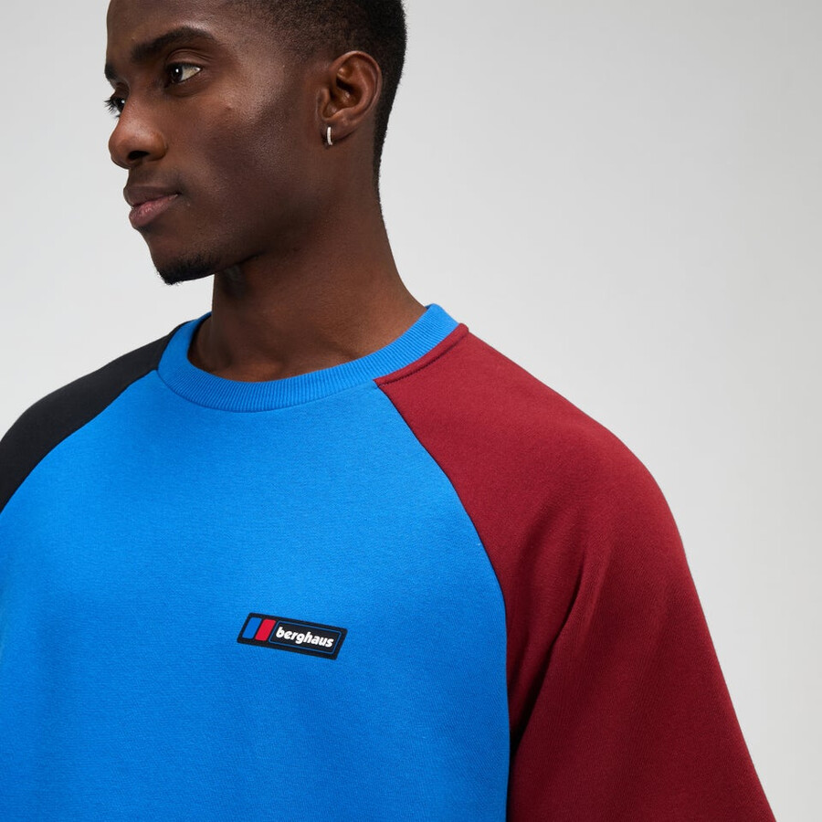 unisex storm 25 short sleeve tee - bluered berghaus
