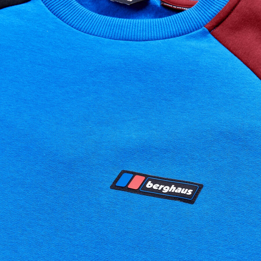 unisex storm 25 short sleeve tee - bluered berghaus