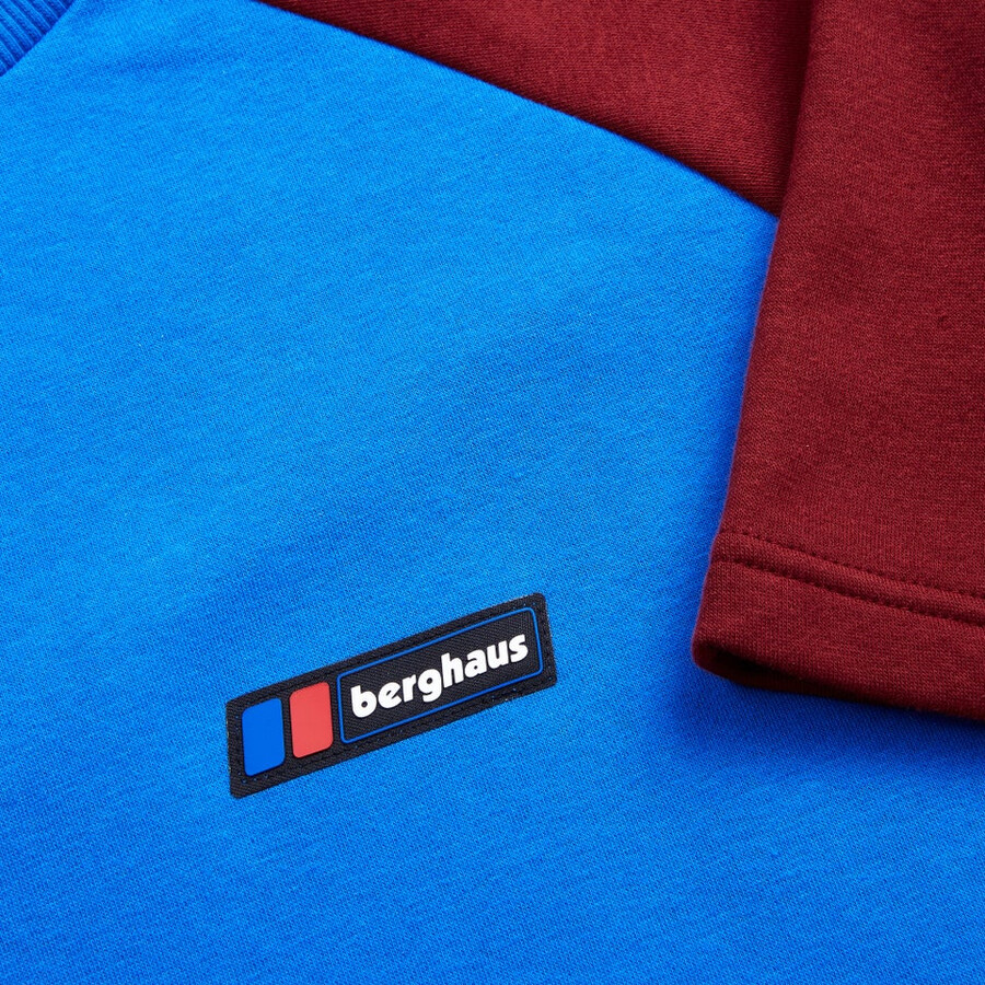 unisex storm 25 short sleeve tee - bluered berghaus