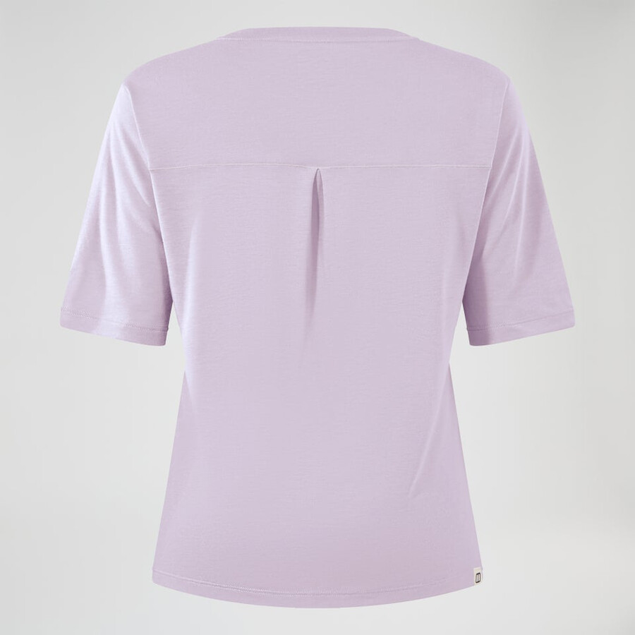 womens coneflower short sleeve tee - purple berghaus