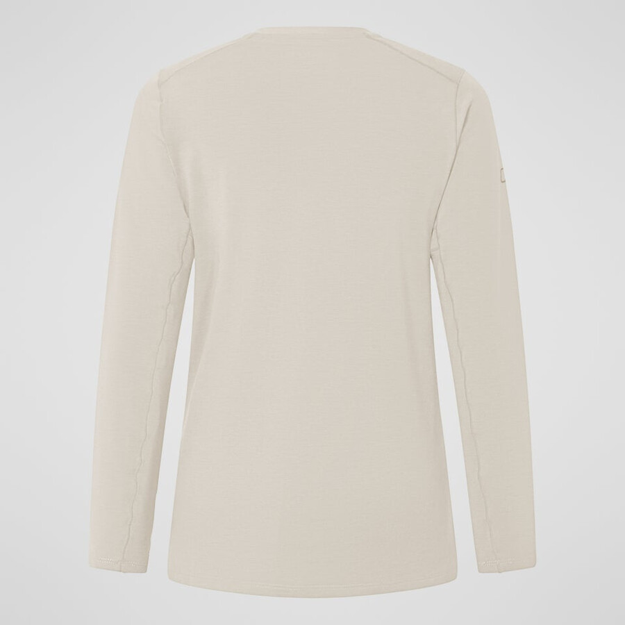womens delta long sleeve tech tee - grey berghaus