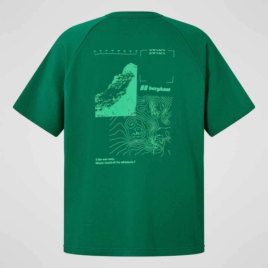 unisex volcanism tee - green berghaus
