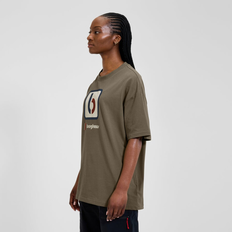 unisex the b tee - brown berghaus