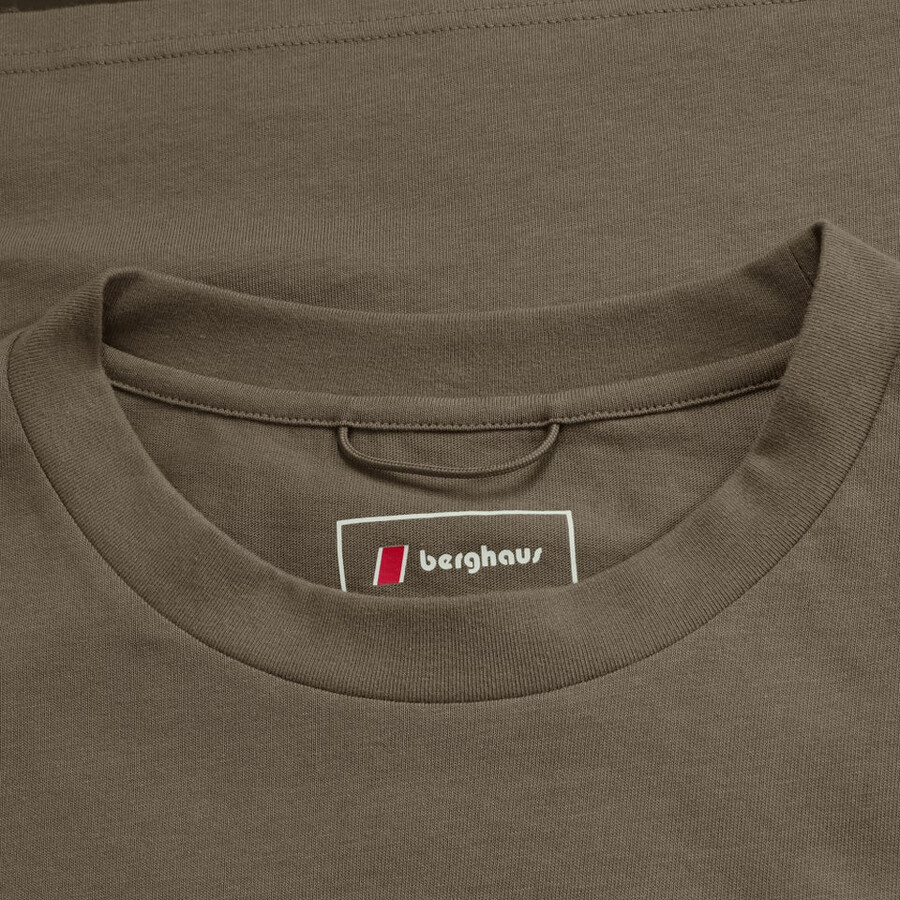 unisex the b tee - brown berghaus