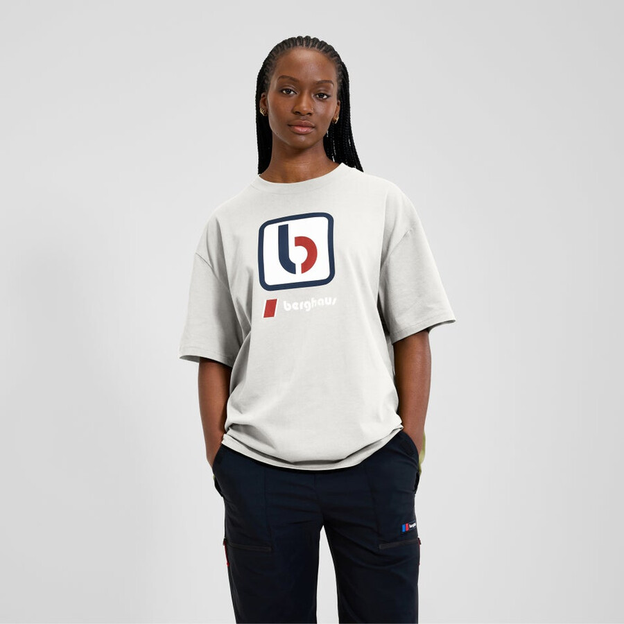unisex the b tee - grey berghaus