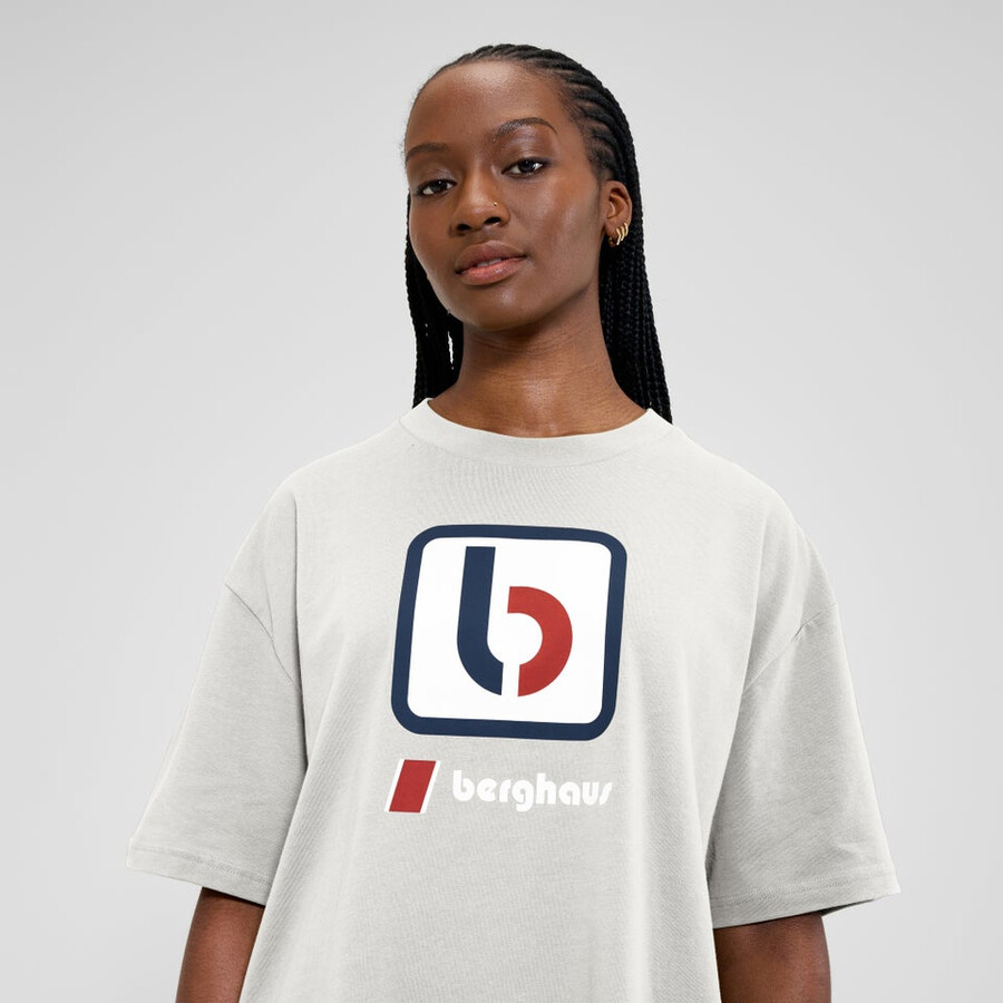 unisex the b tee - grey berghaus