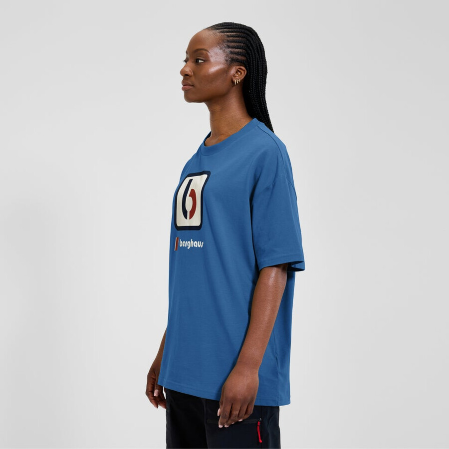 unisex the b tee - blue berghaus