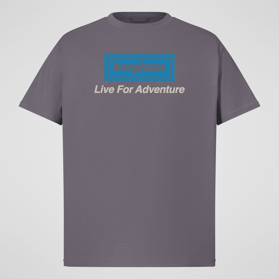 unisex adventure tour tee - purple berghaus