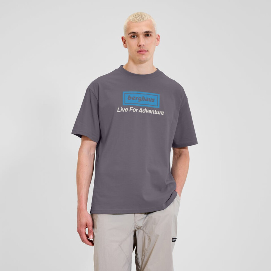 unisex adventure tour tee - purple berghaus