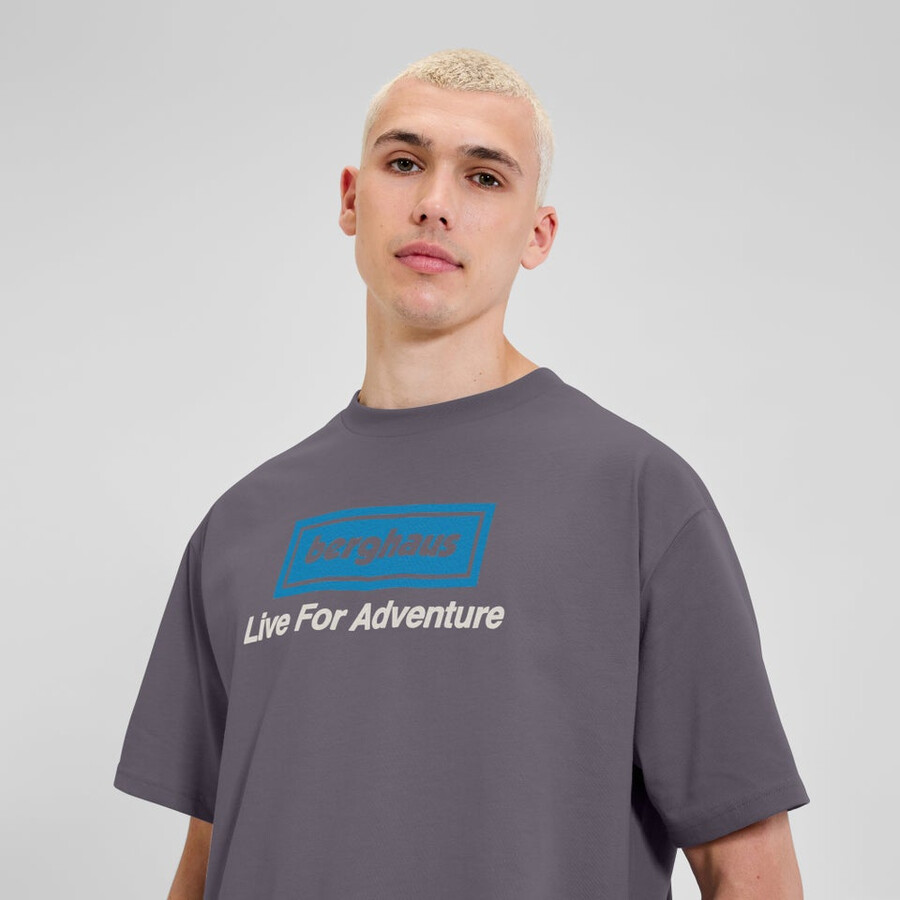 unisex adventure tour tee - purple berghaus