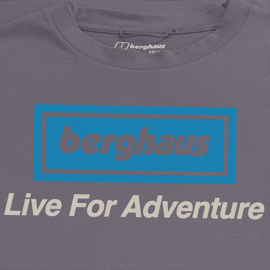 unisex adventure tour tee - purple berghaus