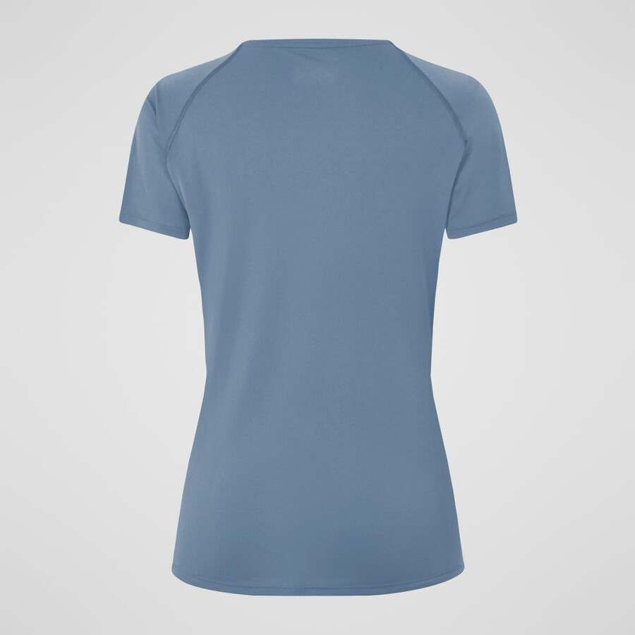 womens demleby tech tee - blue berghaus
